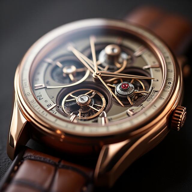 Orologio di lusso dettagli raffinati